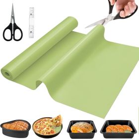 Silicone Baking Mat Roll, 12 IN x 6 FT, Non-Stick, Reusable, Heat-Resistant Baking Sheet for Oven, Air Fryer, Pastry, Dough, Bread